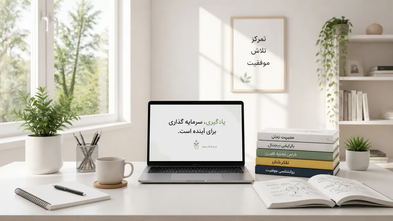 کاور مقاله درباره پلتفرم‌های آموزش آنلاین